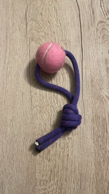 Pink Tennis Ball Toy